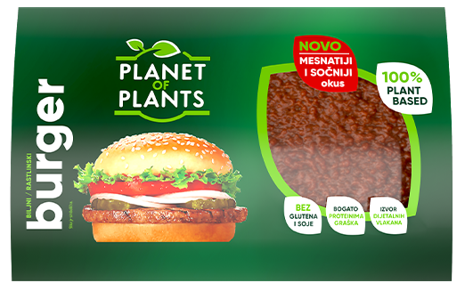 planet of plants burger product