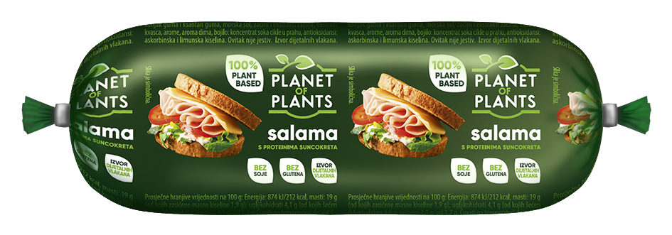 planet of plants salama 100% plant-based proizvod